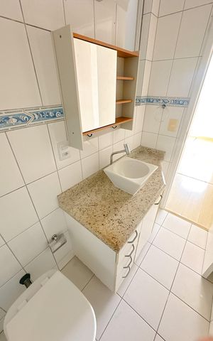 Apartamento para alugar com 53m², 2 quartos e 1 vagaBanheiro
