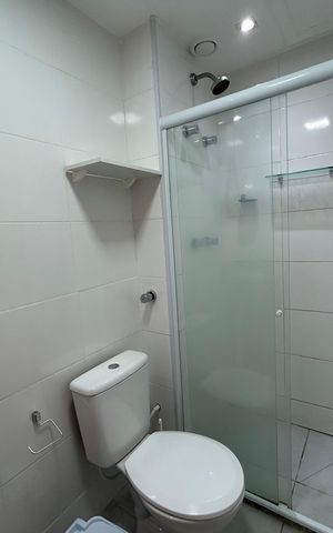 Apartamento à venda com 43m², 2 quartos e 1 vagaBanheiro da Suíte