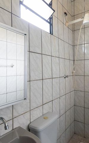 Studio para alugar com 22m², 1 quarto e sem vaga Studio para alugar com 22m², 1 quarto e sem vagaBanheiro