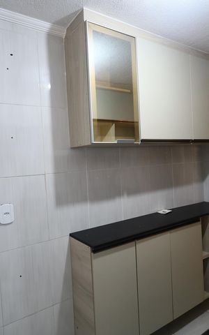 Apartamento para alugar com 52m², 2 quartos e 1 vagaCozinha e Área de Serviço