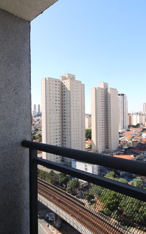 Apartamento para alugar com 35m², 1 quarto e sem vagaVaranda da Sala / Cozinha