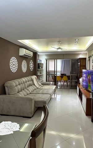 Apartamento à venda com 144m², 3 quartos e 3 vagas Apartamento à venda com 144m², 3 quartos e 3 vagasSala