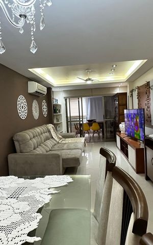 Apartamento à venda com 144m², 3 quartos e 3 vagas Apartamento à venda com 144m², 3 quartos e 3 vagasSala