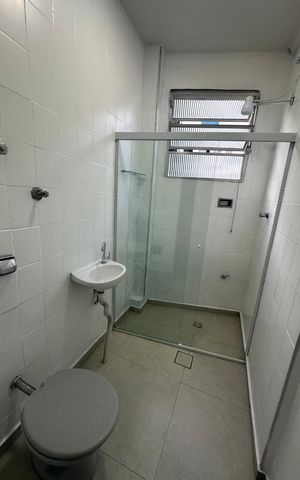Apartamento para alugar com 39m², 1 quarto e sem vaga Apartamento para alugar com 39m², 1 quarto e sem vagaBanheiro