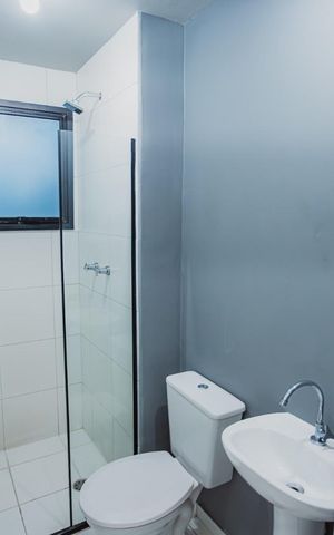 Apartamento à venda com 55m², 2 quartos e 1 vaga Apartamento à venda com 55m², 2 quartos e 1 vagaBanheiro 2