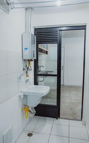 Apartamento à venda com 55m², 2 quartos e 1 vaga Apartamento à venda com 55m², 2 quartos e 1 vagaÁrea de Serviço