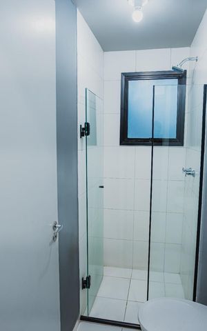 Apartamento à venda com 55m², 2 quartos e 1 vaga Apartamento à venda com 55m², 2 quartos e 1 vagaBanheiro 2
