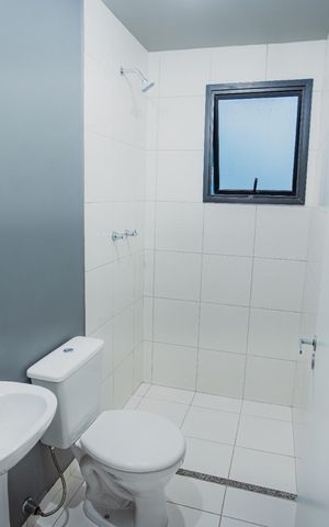 Apartamento à venda com 55m², 2 quartos e 1 vaga Apartamento à venda com 55m², 2 quartos e 1 vagaBanheiro 1