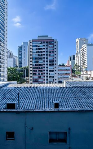 Apartamento à venda com 28m², 1 quarto e sem vaga Apartamento à venda com 28m², 1 quarto e sem vagaVista do Varanda do Studio