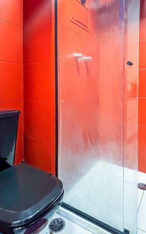 Apartamento à venda com 28m², 1 quarto e sem vaga Apartamento à venda com 28m², 1 quarto e sem vagaBanheiro social