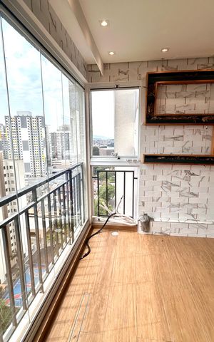 Apartamento à venda com 66m², 1 quarto e 1 vaga Apartamento à venda com 66m², 1 quarto e 1 vagaVaranda gourmet