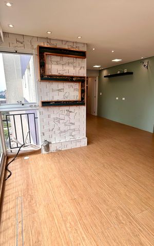 Apartamento à venda com 66m², 1 quarto e 1 vaga Apartamento à venda com 66m², 1 quarto e 1 vagaVaranda gourmet