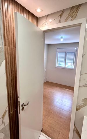 Apartamento à venda com 66m², 1 quarto e 1 vaga Apartamento à venda com 66m², 1 quarto e 1 vagaBanheiro da Suíte