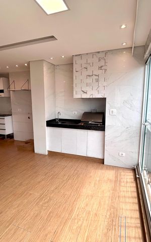 Apartamento à venda com 66m², 1 quarto e 1 vaga Apartamento à venda com 66m², 1 quarto e 1 vagaVaranda gourmet