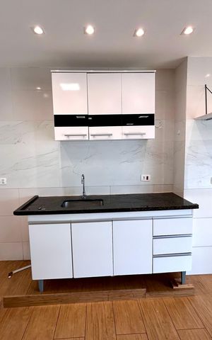 Apartamento à venda com 66m², 1 quarto e 1 vaga Apartamento à venda com 66m², 1 quarto e 1 vagaCozinha