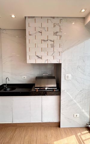 Apartamento à venda com 66m², 1 quarto e 1 vaga Apartamento à venda com 66m², 1 quarto e 1 vagaVaranda gourmet