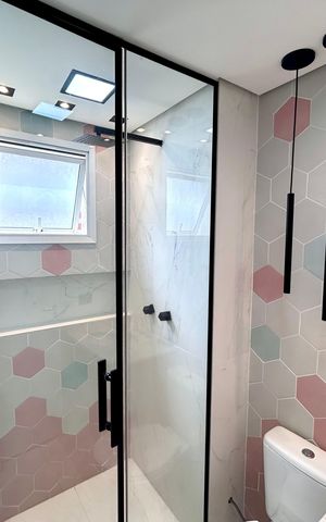 Apartamento à venda com 66m², 1 quarto e 1 vaga Apartamento à venda com 66m², 1 quarto e 1 vagaBanheiro 1