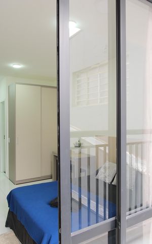 Studio para alugar com 26m², 1 quarto e sem vagaVaranda