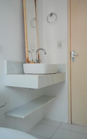 Apartamento à venda com 54m², 1 quarto e sem vagaBanheiro Corredor