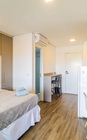Studio à venda com 30m², 1 quarto e sem vaga Studio à venda com 30m², 1 quarto e sem vagaStudio