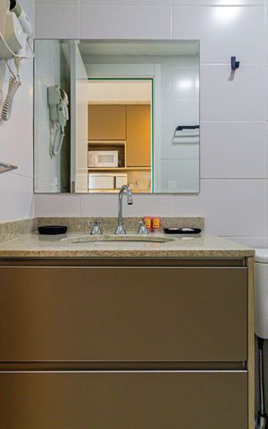 Studio à venda com 30m², 1 quarto e sem vaga Studio à venda com 30m², 1 quarto e sem vagaBanheiro