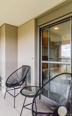 Studio à venda com 30m², 1 quarto e sem vaga Studio à venda com 30m², 1 quarto e sem vagaVaranda