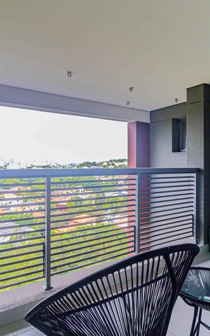 Studio à venda com 30m², 1 quarto e sem vaga Studio à venda com 30m², 1 quarto e sem vagaVaranda