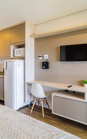 Studio à venda com 30m², 1 quarto e sem vaga Studio à venda com 30m², 1 quarto e sem vagaStudio