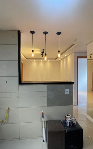 Apartamento à venda com 52m², 2 quartos e 1 vaga Apartamento à venda com 52m², 2 quartos e 1 vagaCozinha e área de serviço