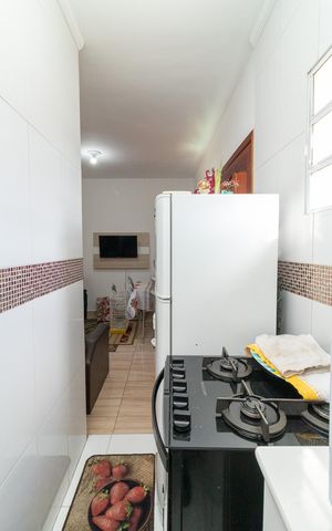 Apartamento à venda com 38m², 1 quarto e sem vagaCozinha