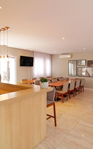 Apartamento à venda com 63m², 2 quartos e 1 vaga Apartamento à venda com 63m², 2 quartos e 1 vagaÁrea comum - Salão de festas