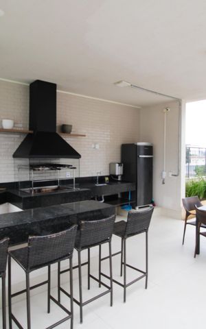 Apartamento à venda com 63m², 2 quartos e 1 vaga Apartamento à venda com 63m², 2 quartos e 1 vagaÁrea comum - Churrasqueira
