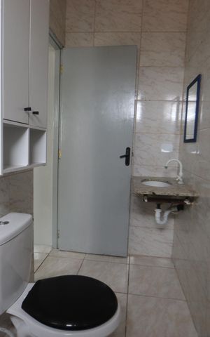 Apartamento para alugar com 70m², 1 quarto e sem vagaBanheiro da Suíte