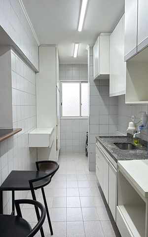 Apartamento para alugar com 58m², 2 quartos e 1 vaga