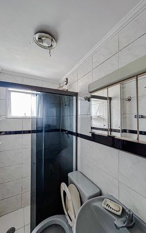 Apartamento à venda com 67m², 2 quartos e 1 vagaBanheiro