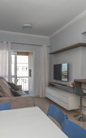 Apartamento para alugar com 74m², 3 quartos e 1 vagaSala