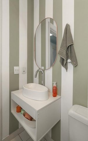 Apartamento para alugar com 74m², 3 quartos e 1 vagaBanheiro Social
