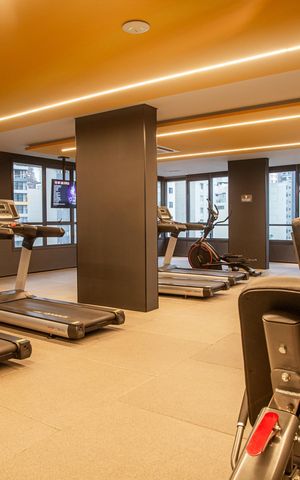 Studio para alugar com 24m², 1 quarto e sem vaga Studio para alugar com 24m², 1 quarto e sem vagaÁrea comum - Academia