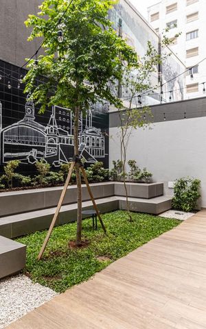 Studio à venda com 23m², 1 quarto e sem vagaJardim