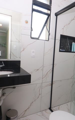 Apartamento à venda com 47m², 2 quartos e 1 vagaBanheiro
