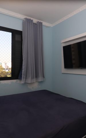 Apartamento à venda com 47m², 2 quartos e 1 vagaQuarto 1