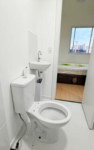 Apartamento à venda com 17m², 1 quarto e sem vagaBanheiro