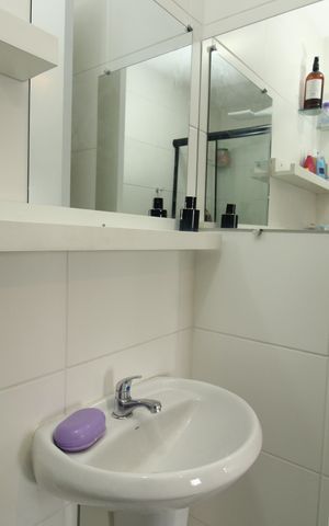 Apartamento à venda com 34m², 2 quartos e sem vagaBanheiro 