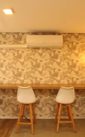 Apartamento à venda com 34m², 2 quartos e sem vagaÁrea comum - Salão de festas