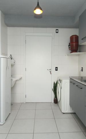 Apartamento à venda com 34m², 2 quartos e sem vagaCozinha/Área de serviço