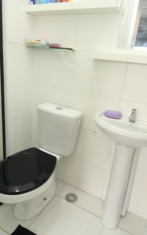 Apartamento à venda com 34m², 2 quartos e sem vagaBanheiro 
