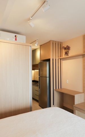 Studio à venda com 27m², 0 quarto e sem vaga Studio à venda com 27m², 0 quarto e sem vagaStudio