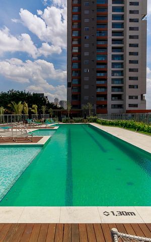 Apartamento à venda com 43m², 1 quarto e 1 vaga Apartamento à venda com 43m², 1 quarto e 1 vagaPiscina