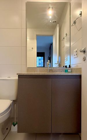 Studio para alugar com 24m², 0 quarto e 1 vaga Studio para alugar com 24m², 0 quarto e 1 vagaBanheiro Social