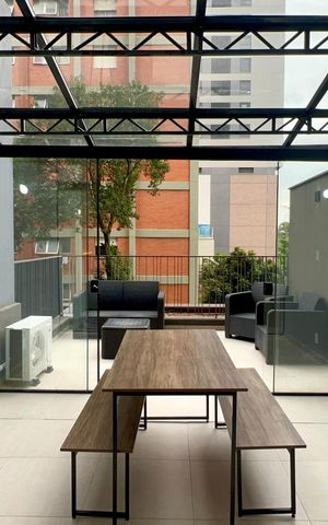 Apartamento para alugar com 60m², 1 quarto e sem vaga Apartamento para alugar com 60m², 1 quarto e sem vagaVaranda